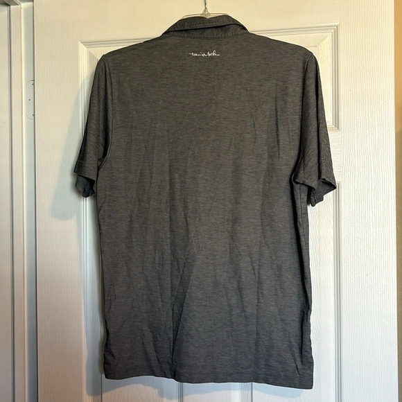 Travis Mathew men’s gray short sleeve polo shirt size small - Picture 5 of 8